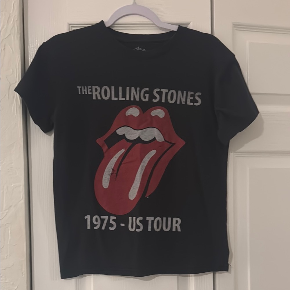 Women's Rolling Stones Black T-Shirt